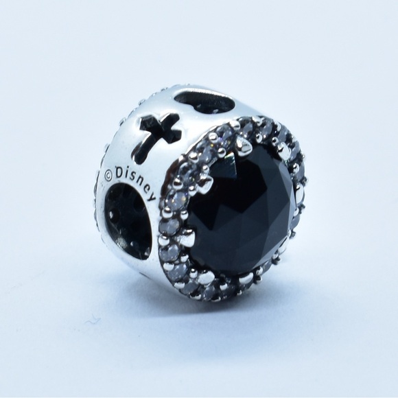 PANDORA Disney Charm Evil Queen's Black Magic Silver #140 - Picture 4 of 6
